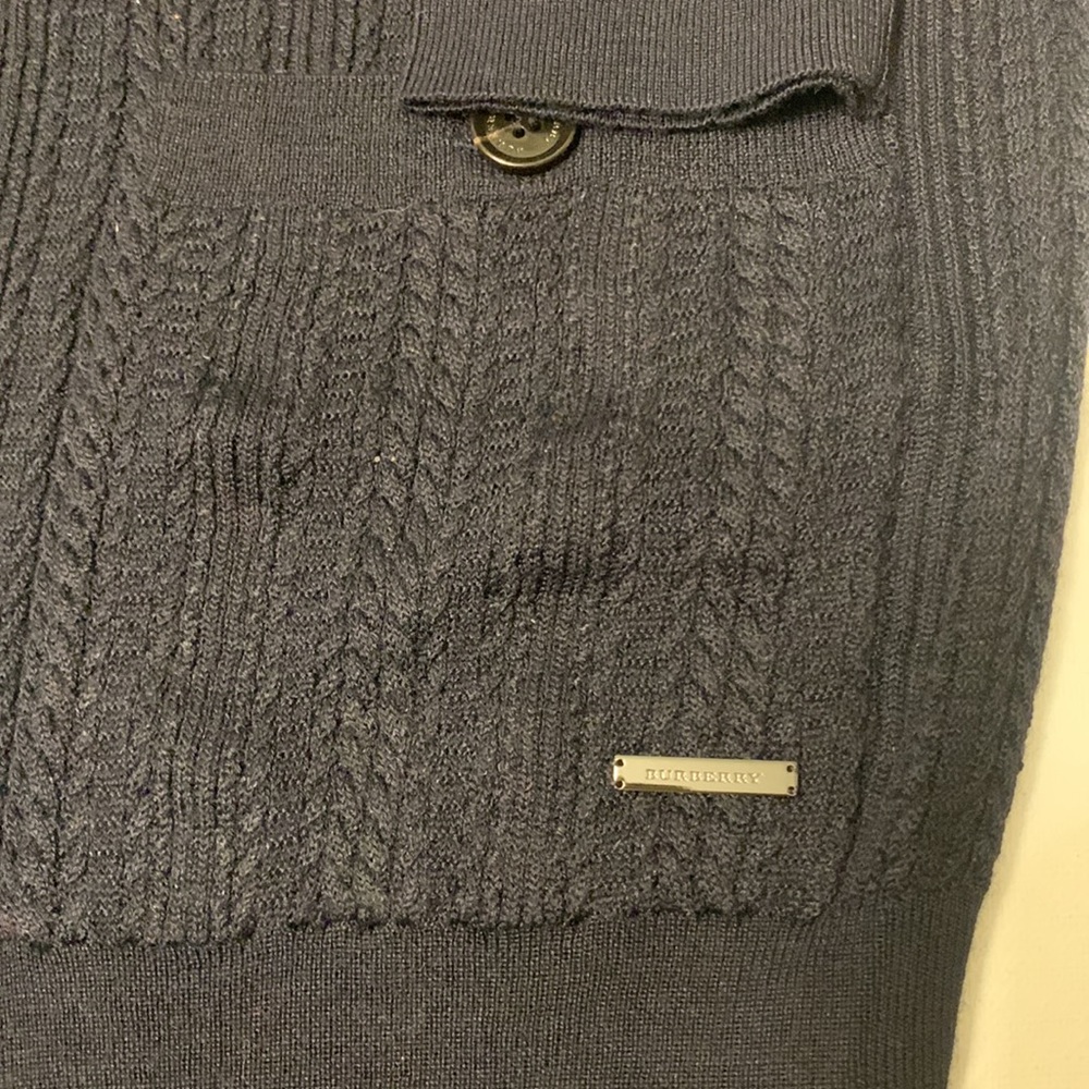 Burberry cardigan wool size 2 - Picture 3 of 9